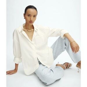 Reformation Will Oversized Button Down Shirt S